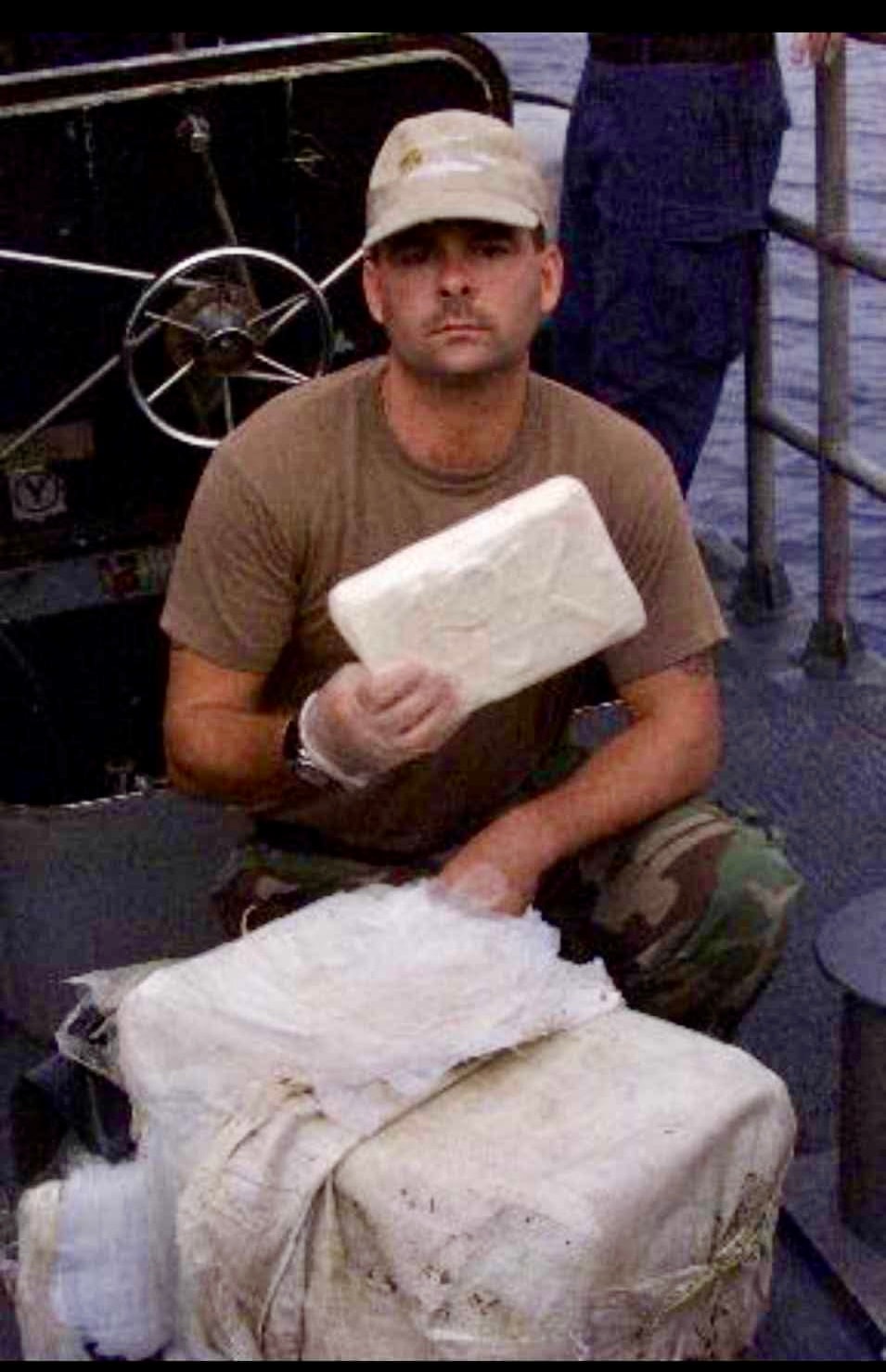 Senior Chief Scott DeCoste on duty at sea